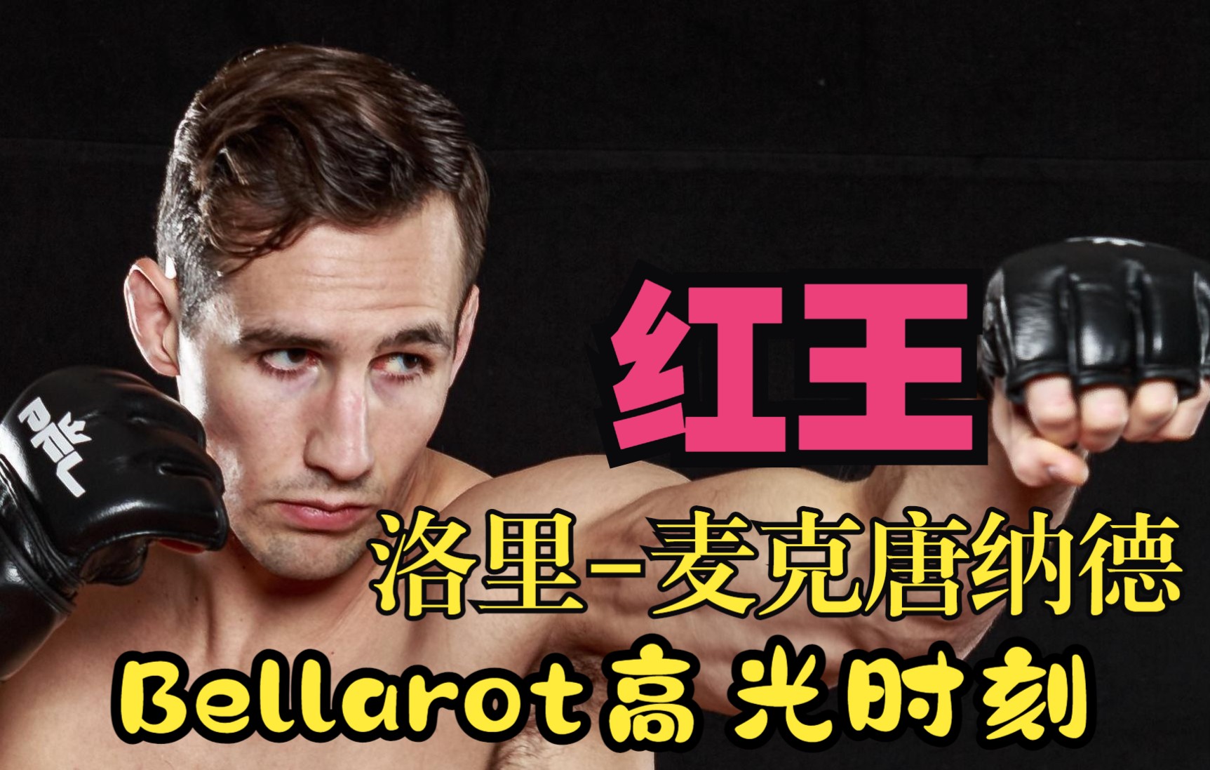 红王洛里麦克唐纳德 Bellator 高光时刻哔哩哔哩bilibili