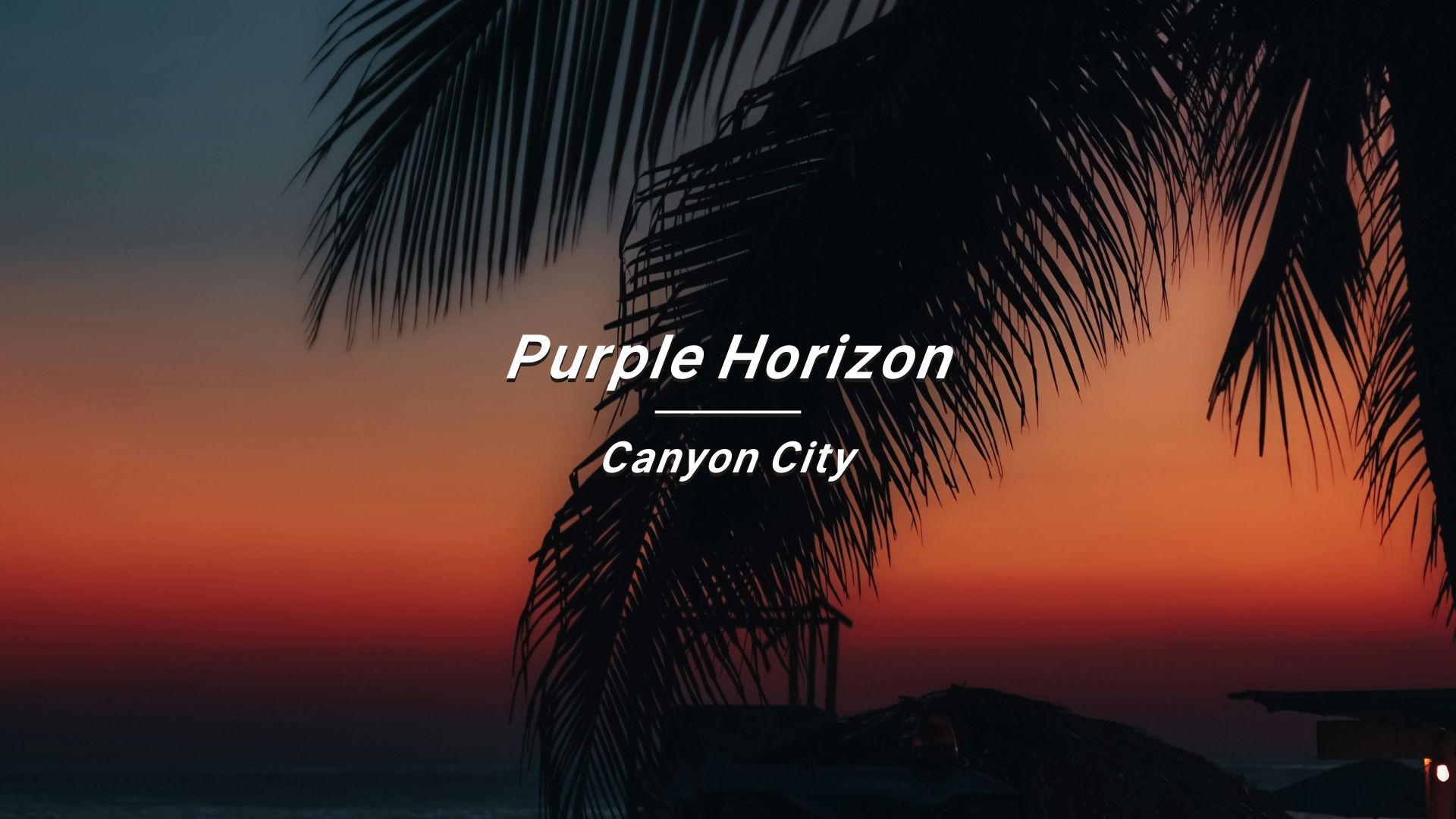 “疏疏朗朗的孤独感”《Purple Horizon》哔哩哔哩bilibili