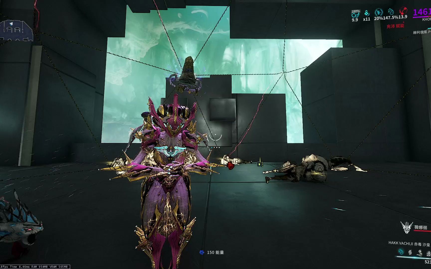 【warframe】猫甲战刃卡连击(看简介)