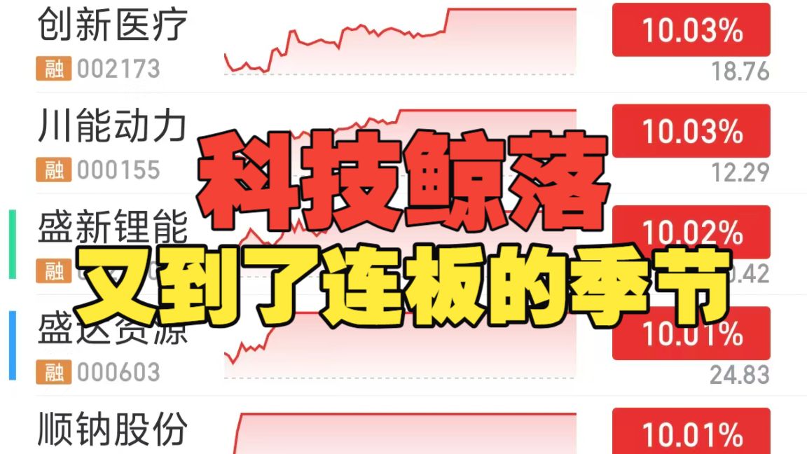 哈药卡异动失败，立新打出6板新高，短线战绩铭刻于大A战场，熟悉的轮动回来了