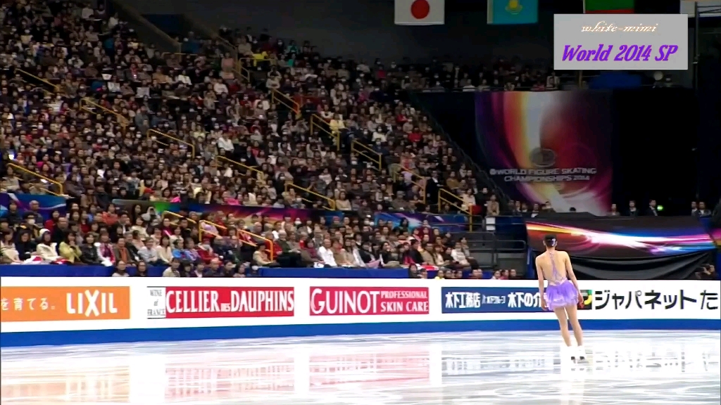 浅田真央(mao asada) World 2014 SP哔哩哔哩bilibili