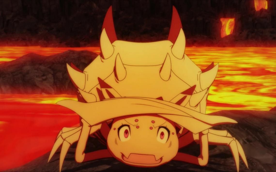 不过是蜘蛛什么的 蜘蛛子大战地龙 超燃超炸