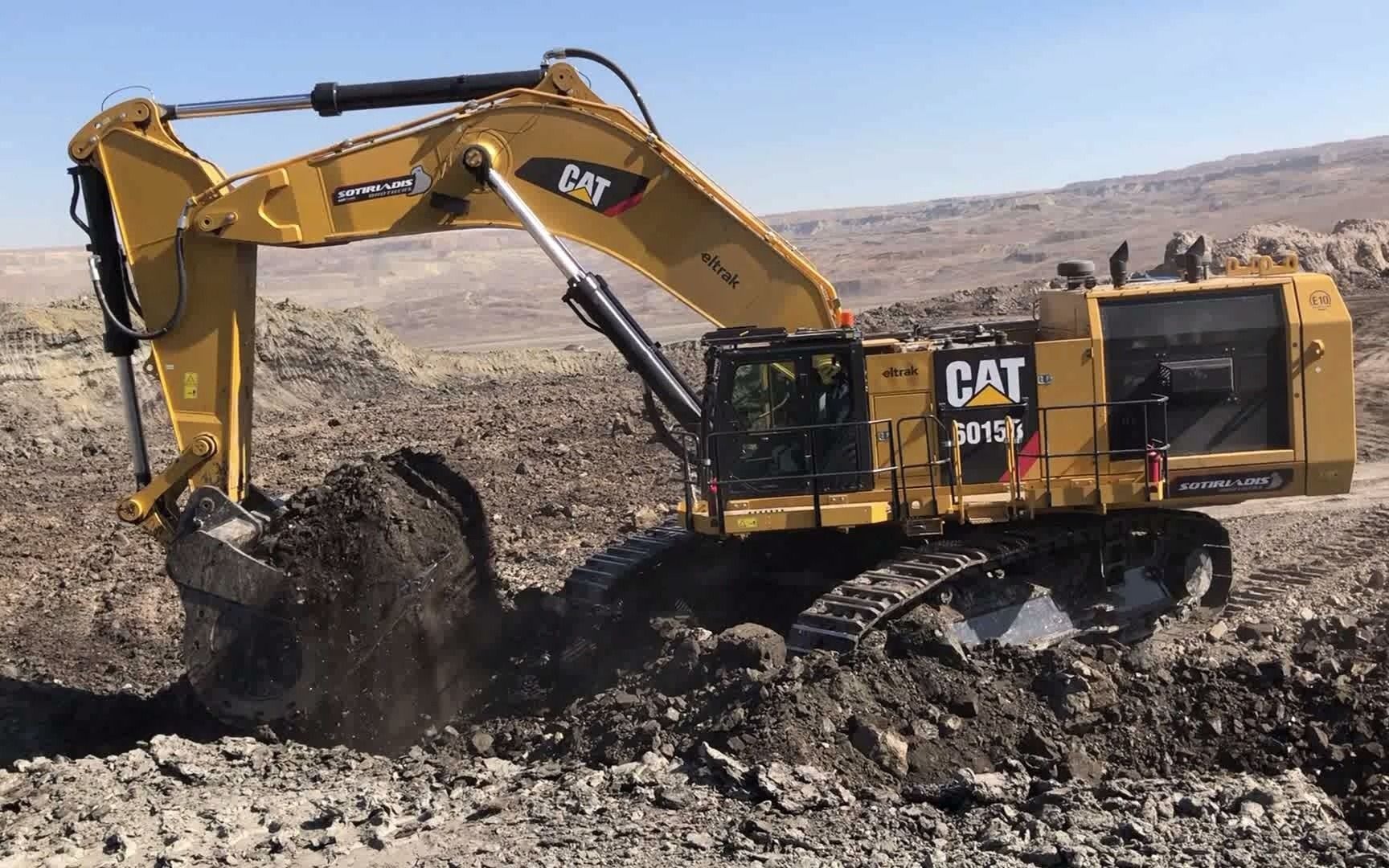 卡特彼勒6015b挖掘机 - mmc