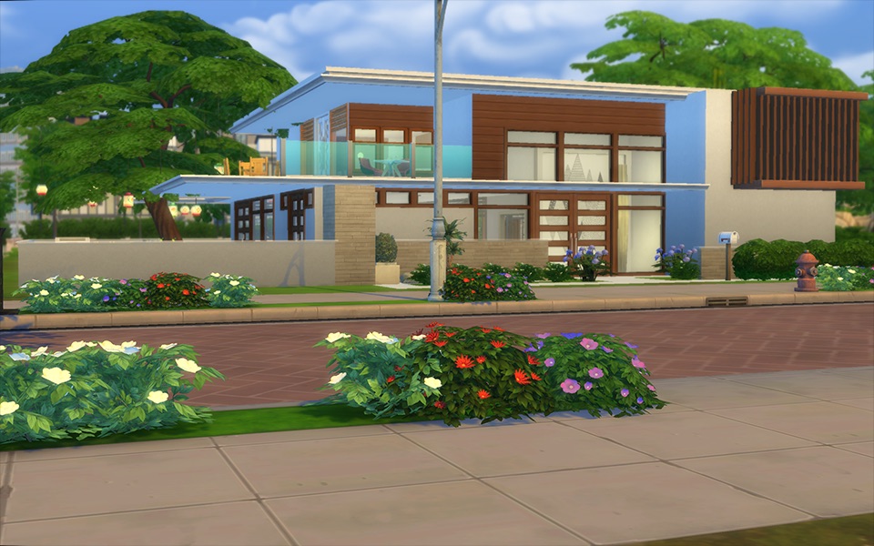 【阿啰的别墅/sims4建造】老头居别墅(适合酒鬼/书虫/退休老干部.