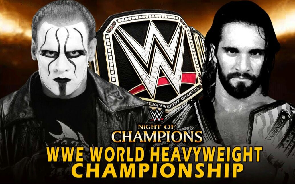 wwe2k22 世界重量级冠军赛 sting vs seth rollins