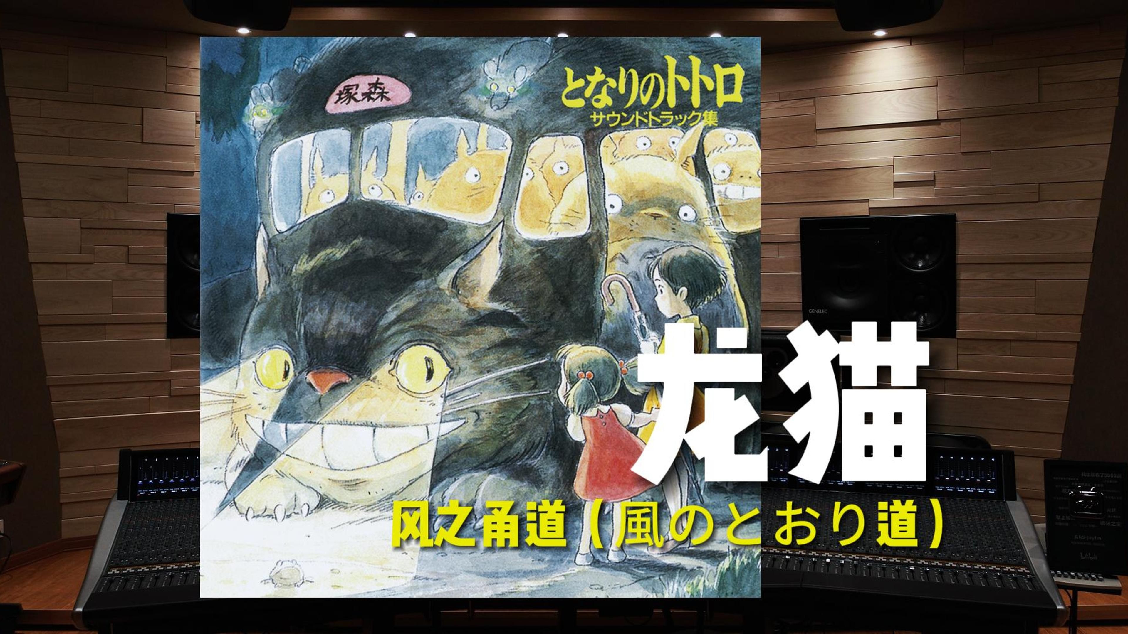 “久石让和宫崎骏的化学反应”《龙猫》风之甬道（風のとおり道）【Hi-Res】