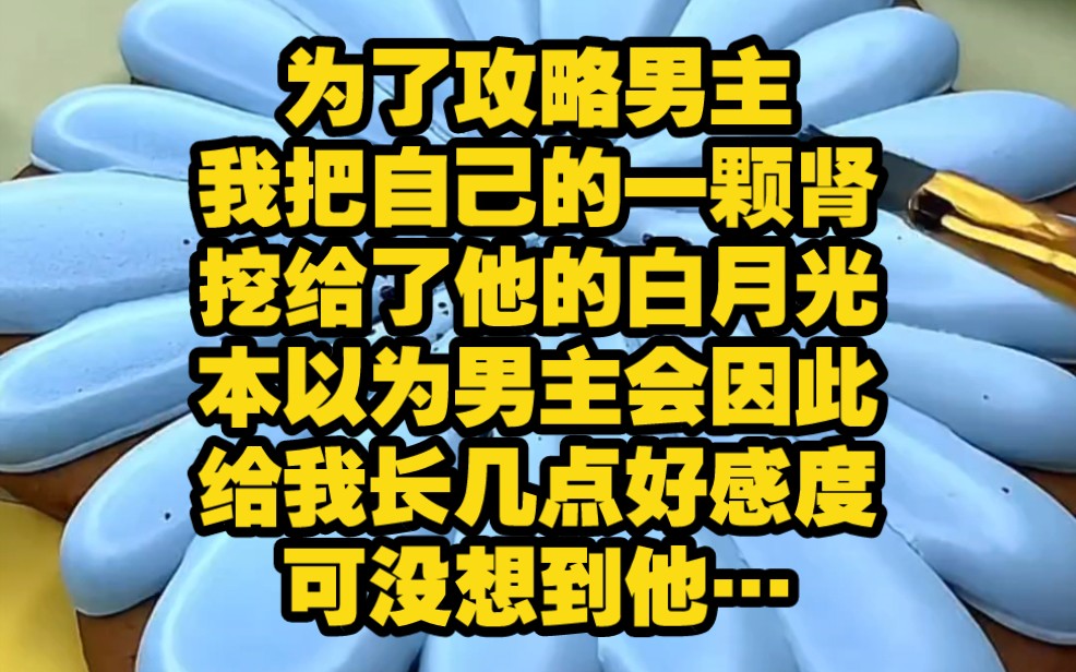 [图]【星海一跃】为了攻略男主，我把自己的一颗肾挖给了他的白月光，本以为男主会因此给我长几点好感度，可没想到他的好感度还降到了负十……