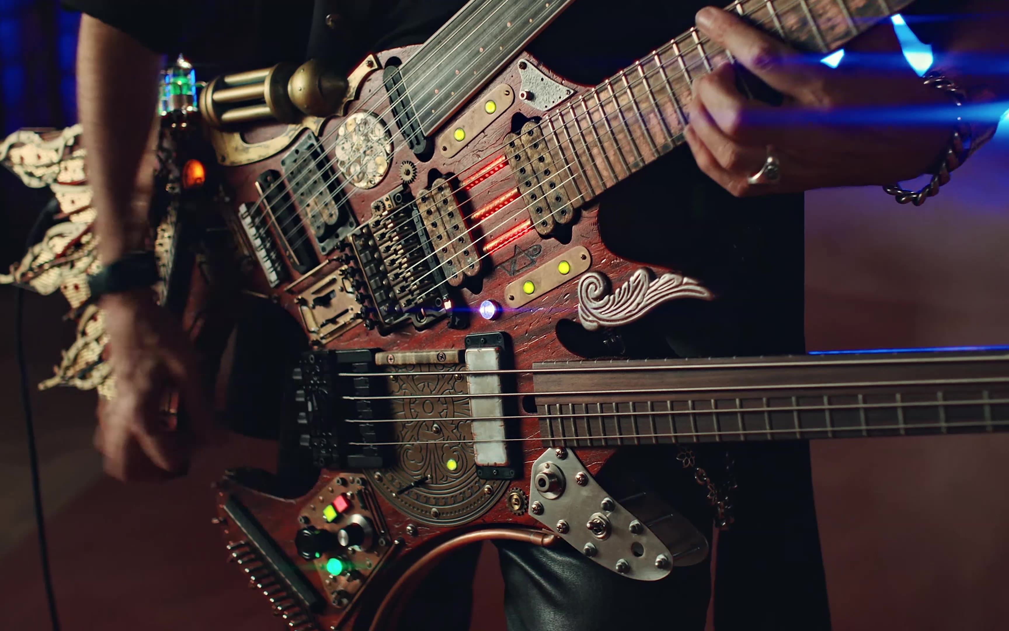 steve vai - teeth of the hydra (official music video)