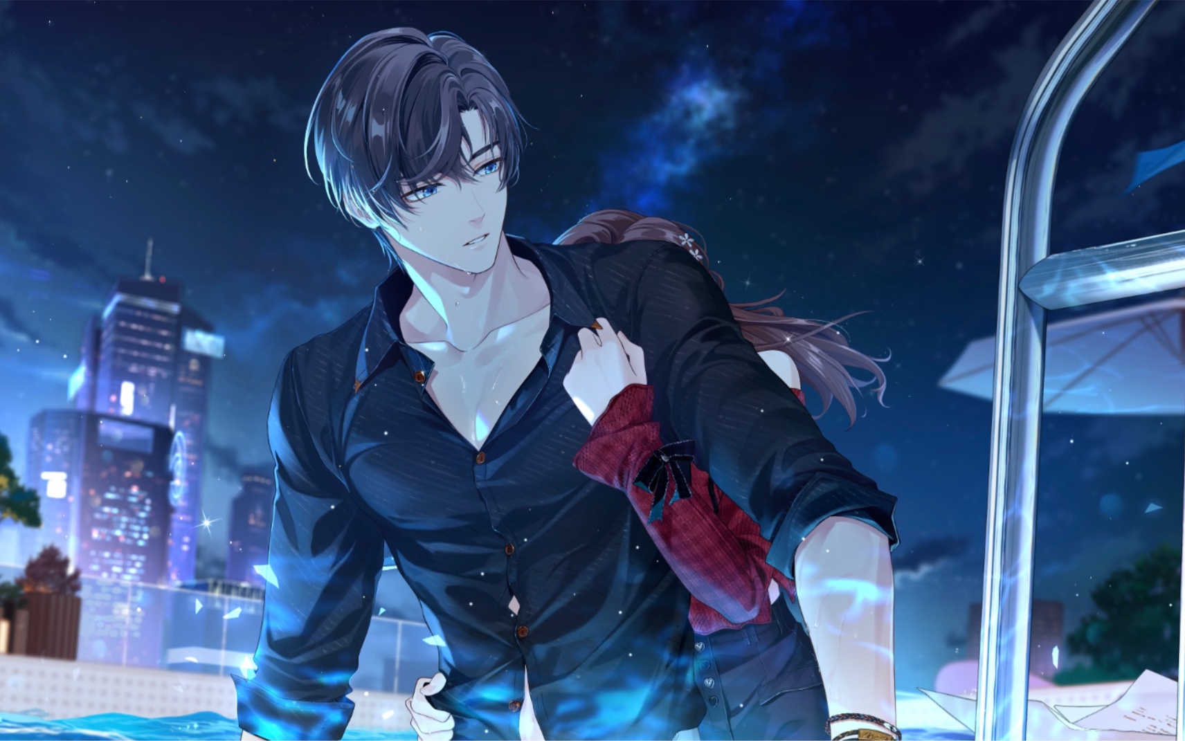 未定事件簿左然ssr日夜相生卡面剧情录屏记录视频电话分支剧情大数据