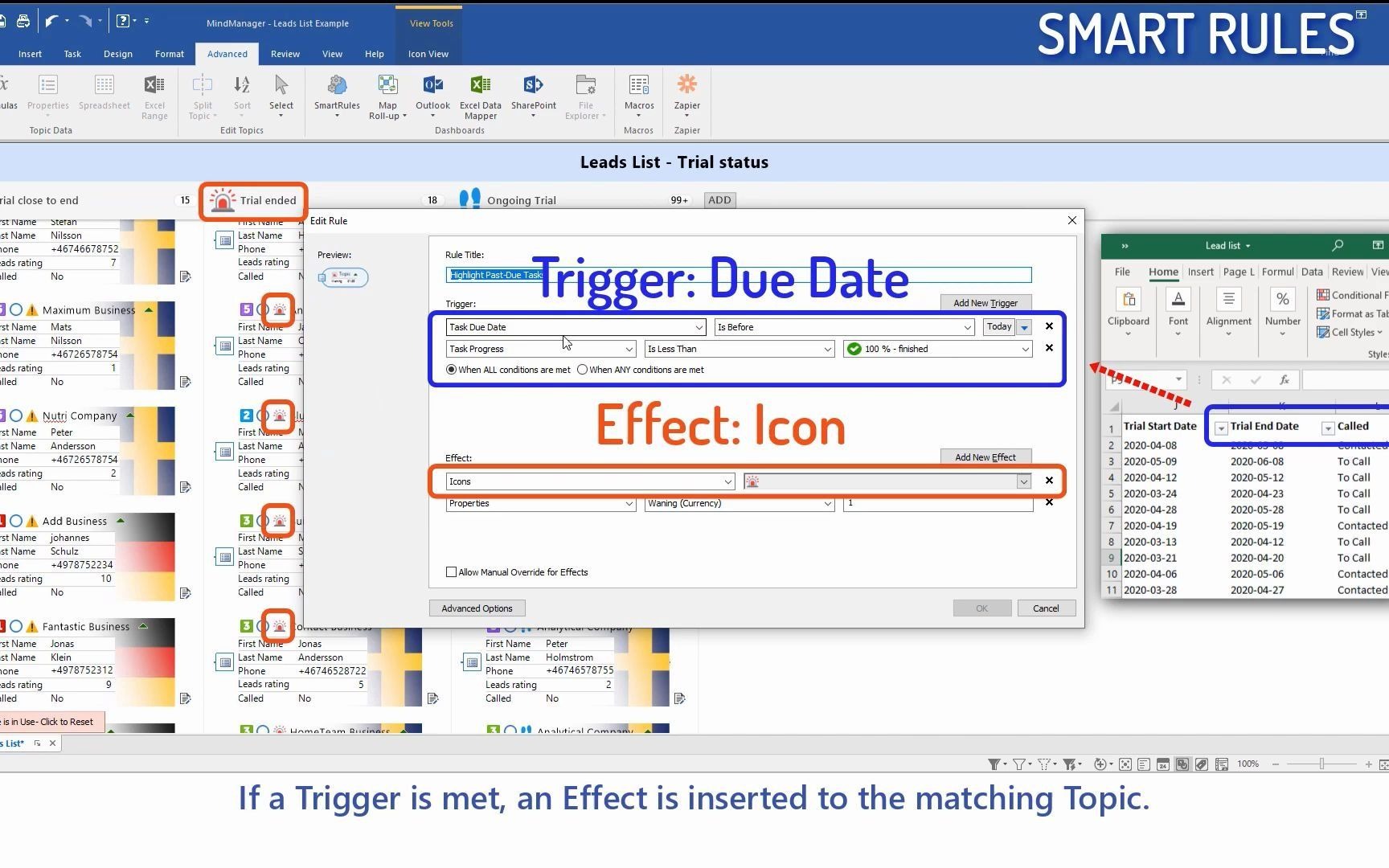 [图]如何在思维管理器【MindManager】中使用Excel数据映射器