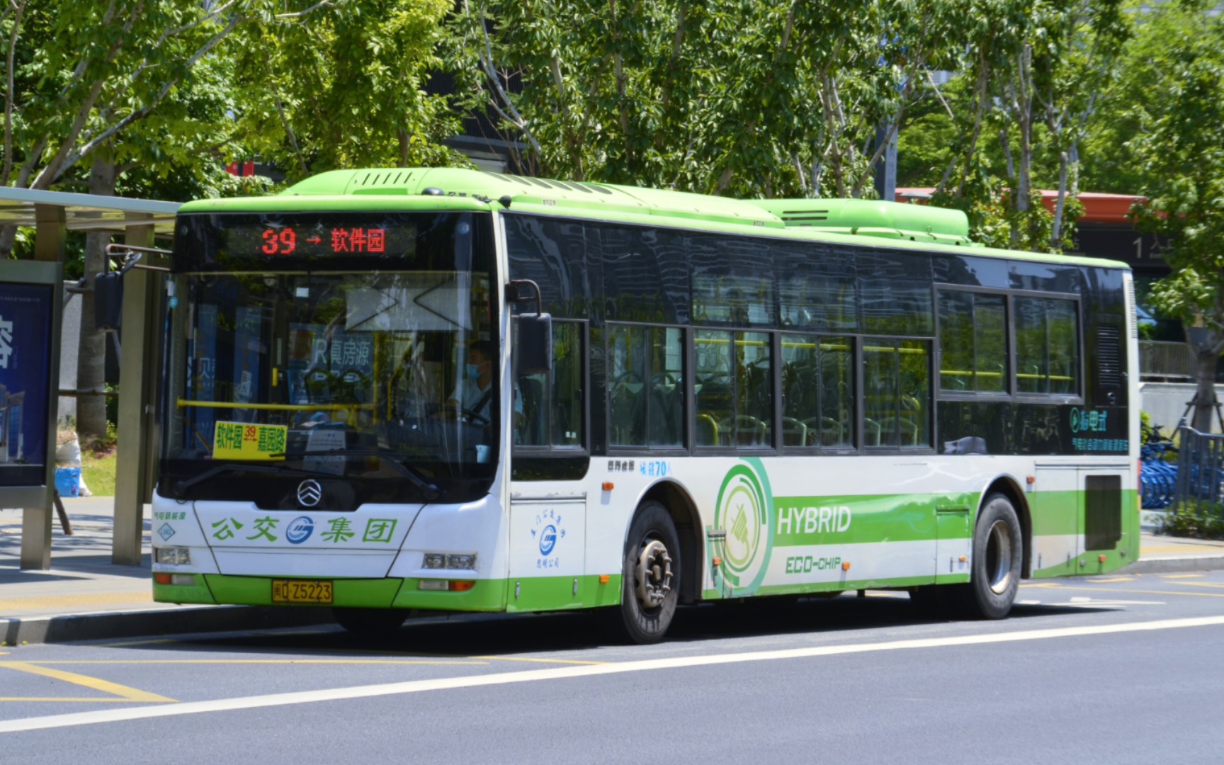 【上湖交联】pov-71 厦门公交集团鹭城巴士39路【嘉园路站→软件园站