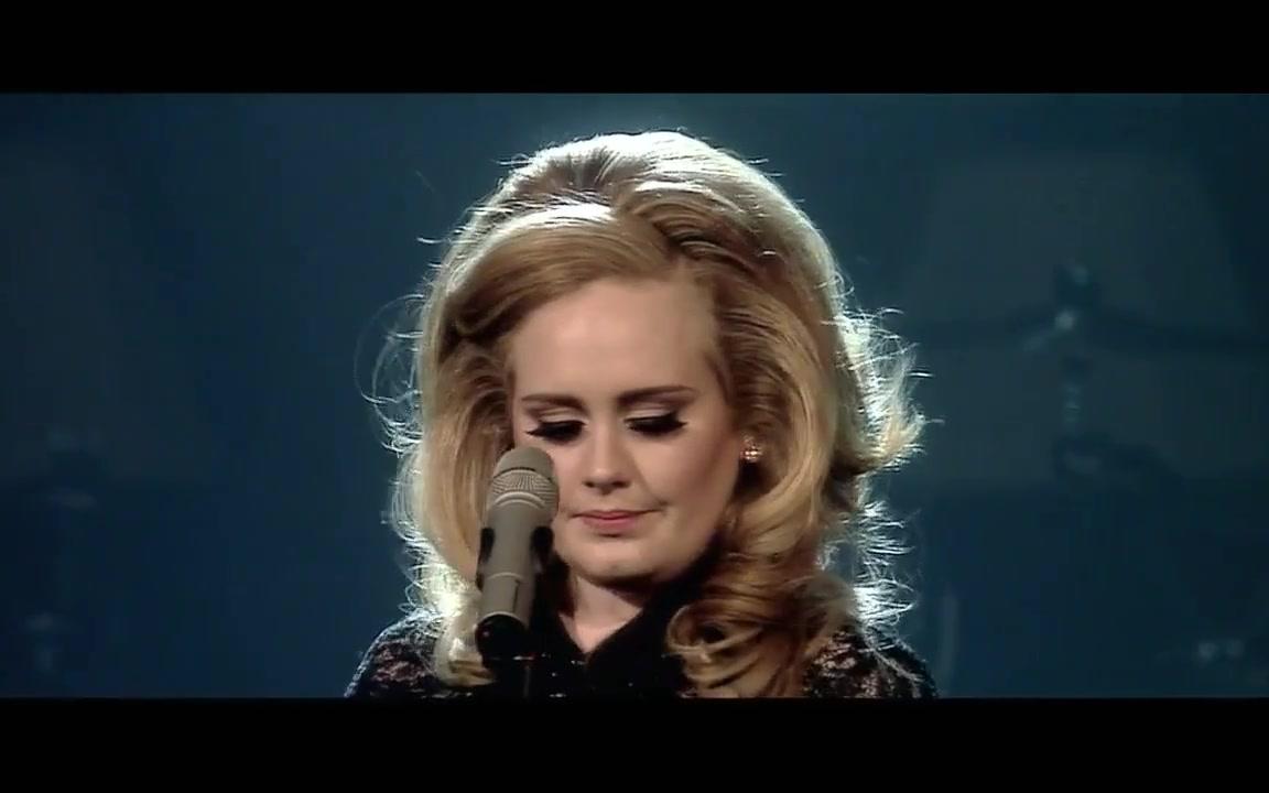 [图]那些一听就会爱上的现场-Adele《Someone like you》&《rolling in the deep》