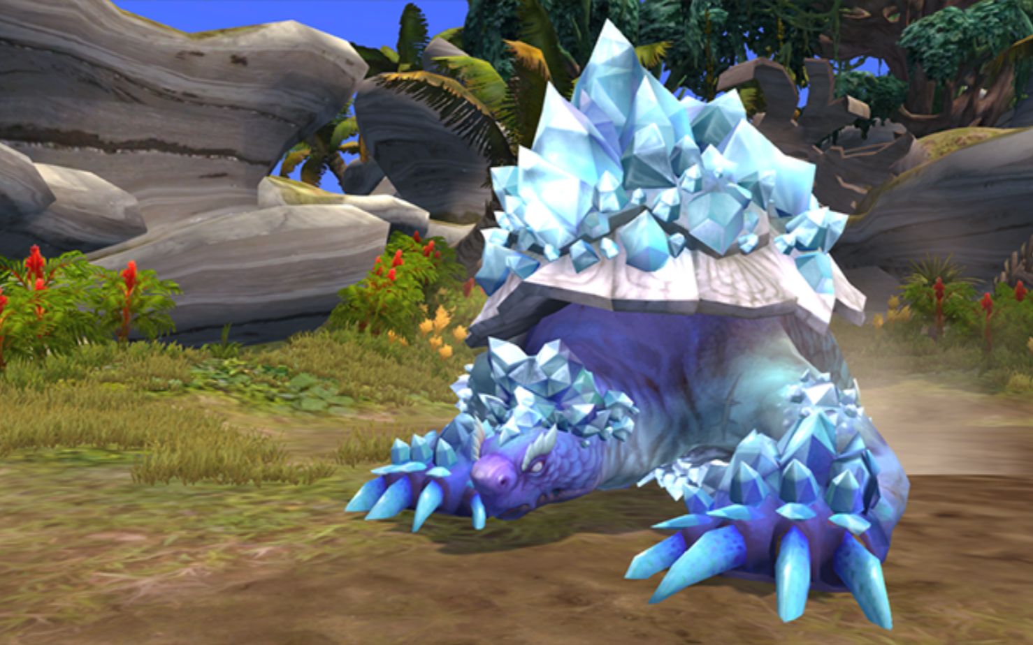 活动作品龙之谷韩服新版本巢穴入侵怪冰甲龟