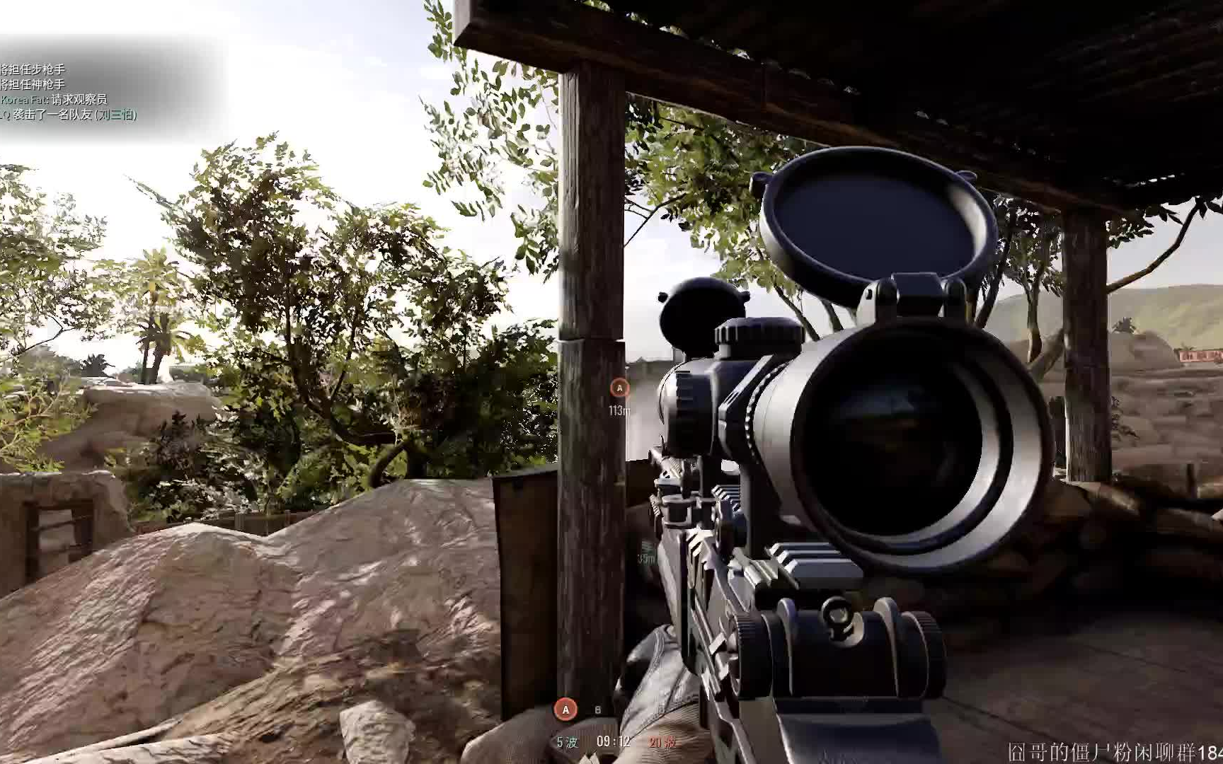 7倍镜m14ebr增强型战斗步枪试玩叛乱沙漠风暴