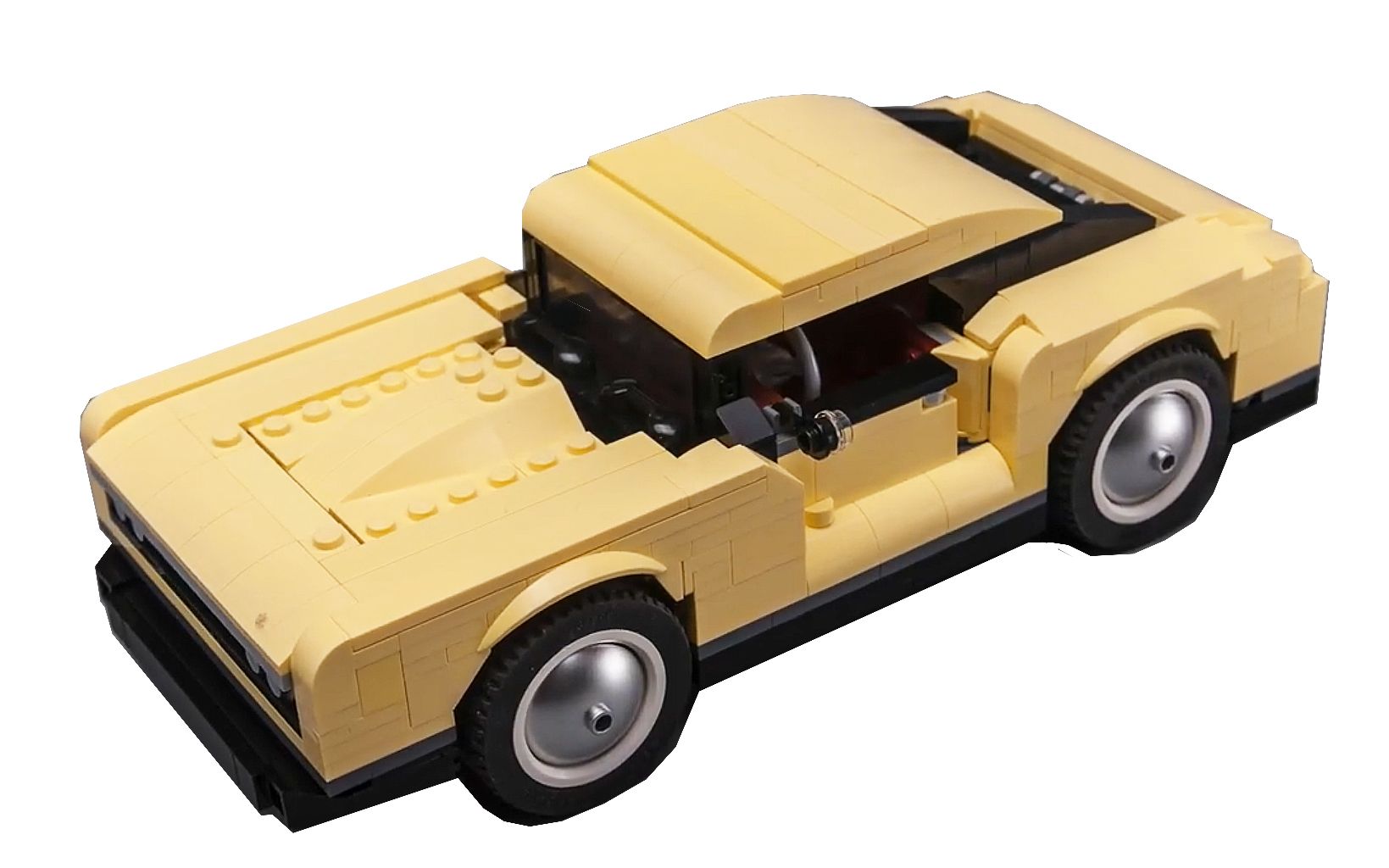 乐高moc教程 60254套内moc肌肉车 拼搭指南