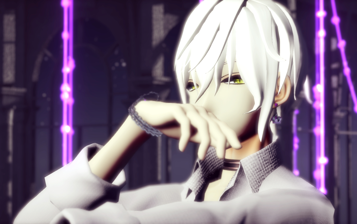 月歌mmdriskygame霜月隼模型测试