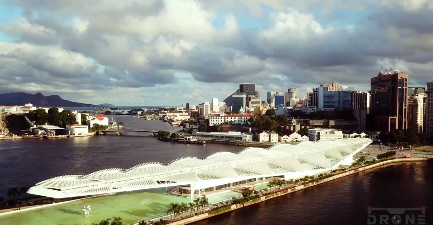 航拍丨东南濒临大西洋的巴西第二大城市里约热内卢