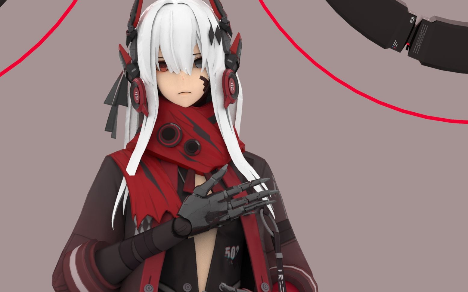 活动  【mmd】【keyshot】白毛露西亚闲着的时候爱唱歌(迫真)