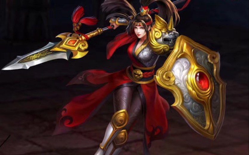 英魂之刃口袋版花木兰_哔哩哔哩 (゜-゜)つロ 干杯~-bilibili