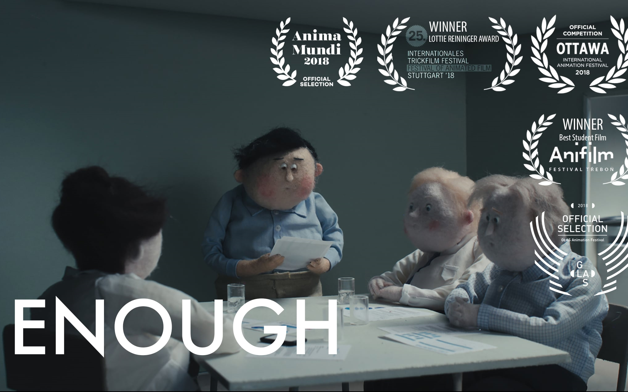 我真的是受够了!受够了!受够了!——细思极恐的定格动画《ENOUGH》_哔哩哔哩_bilibili