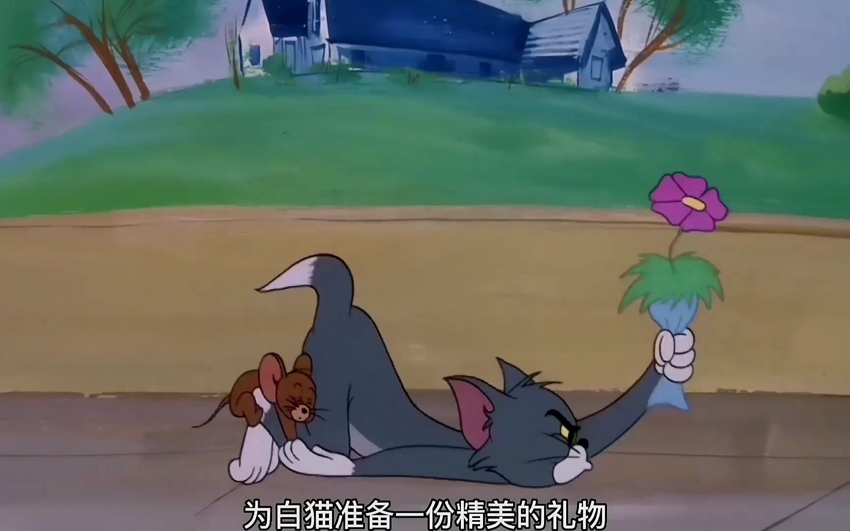 1 舔猫汤姆被白猫图多盖洛玩弄于鼓掌中,最后输得一无所有