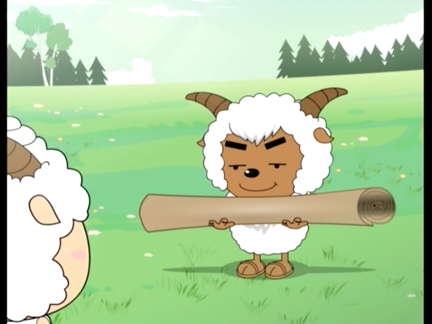 喜羊羊与灰太狼 155:充气油画