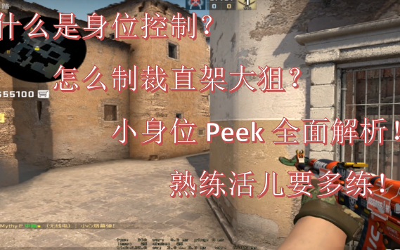 【CSGO】什么是小身位Peek?身位控制为什么重要?哔哩哔哩bilibili