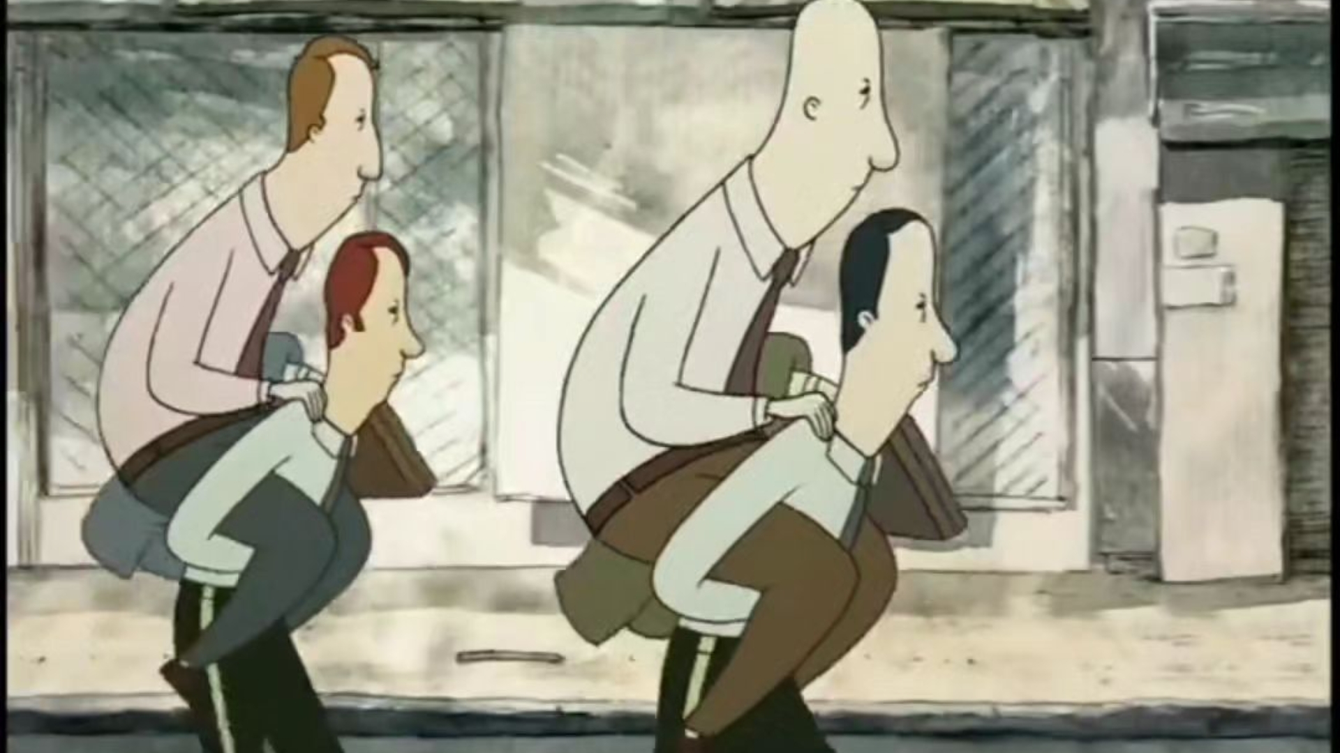 每次看都能看到自己的影子《雇佣人生》