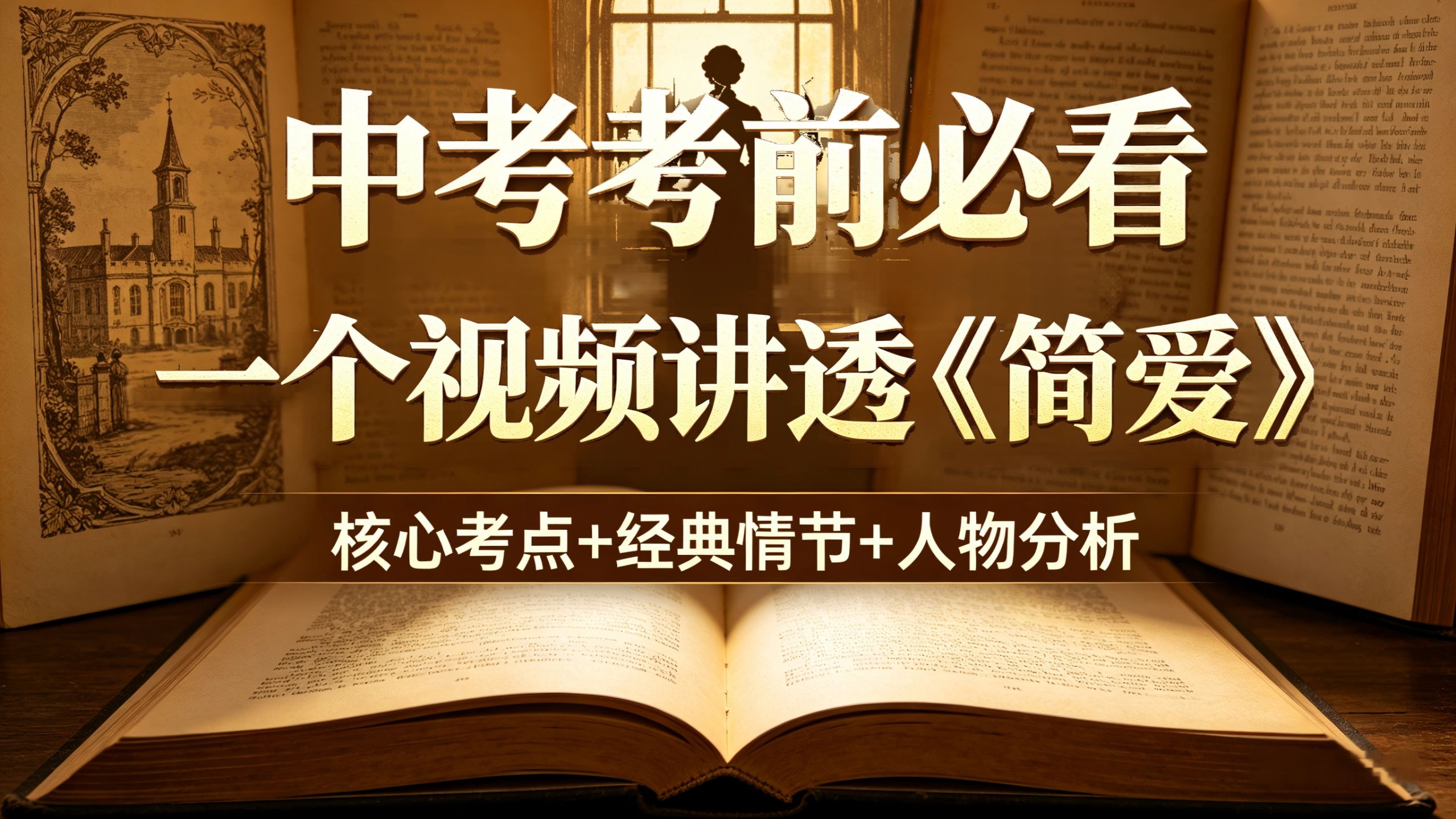 2026中考考前必看，一个视频讲透《简爱》