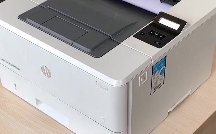 上海普广精选惠普403402打印机打印重影案例视频