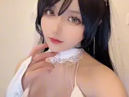 Download Video: 爱宕犬 白花的誓言 花嫁cos