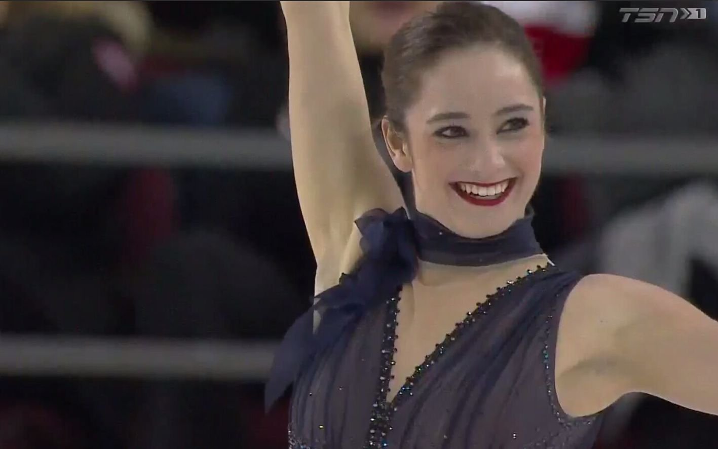 【花样滑冰兔评】Kaetlyn Osmond 2017全加锦标赛短节目分析哔哩哔哩bilibili