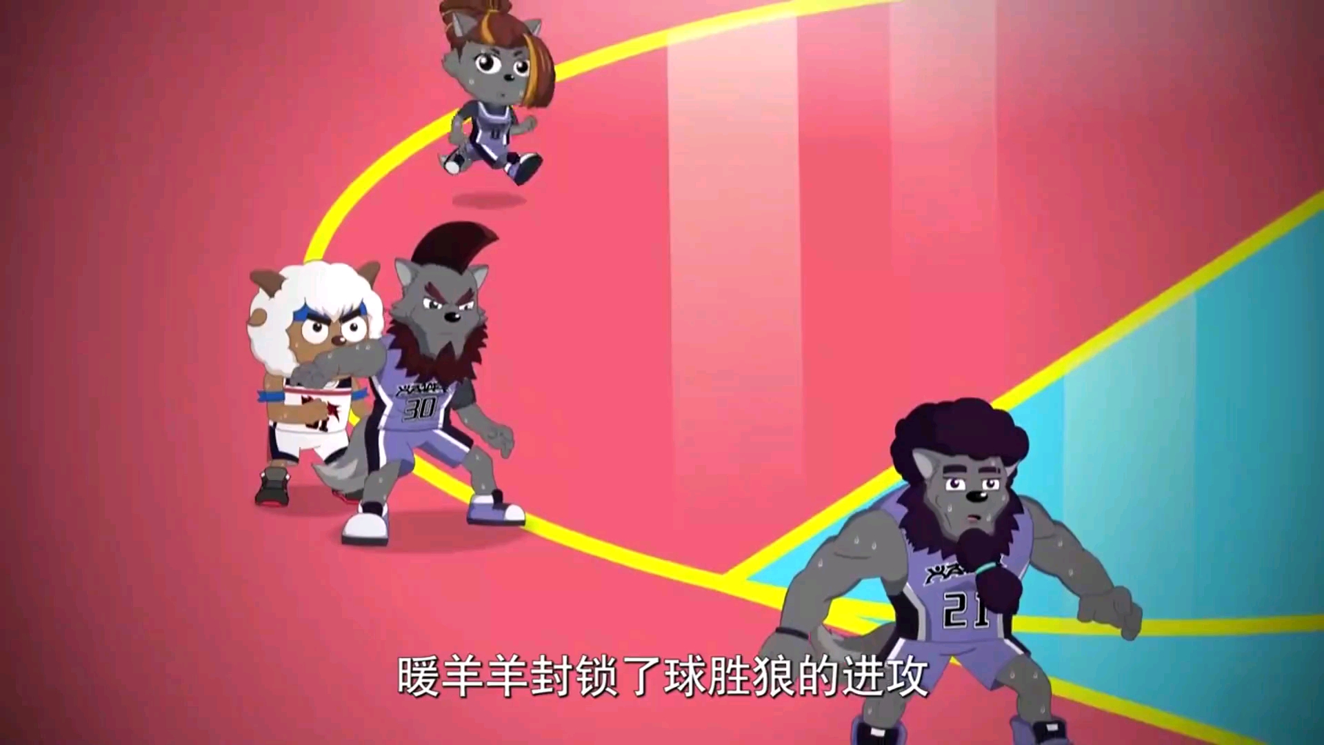 喜羊羊與灰太狼:球勝狼終於想明白,和隊伍和好,大家一起合作