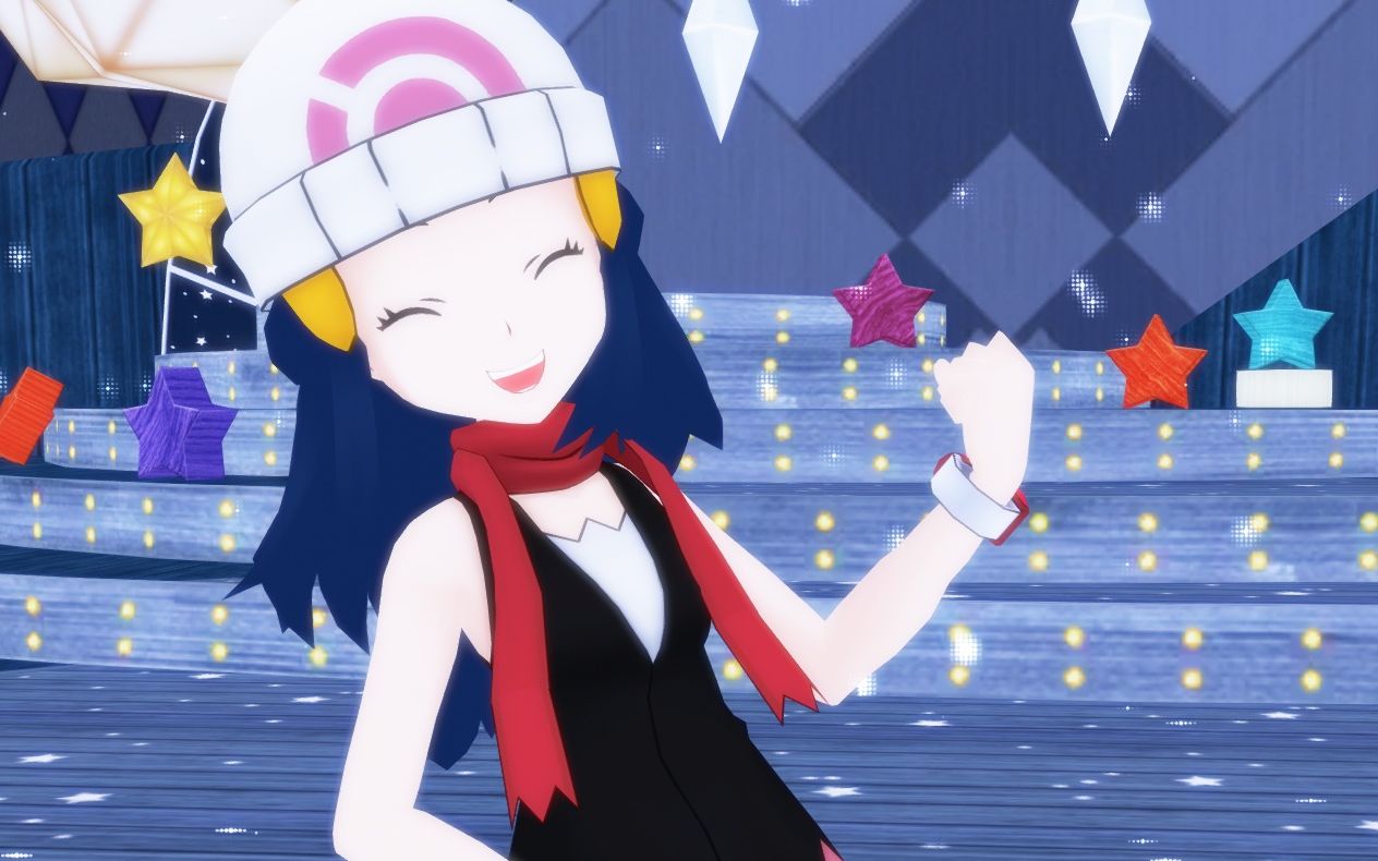 活动  【宝可梦mmd】小光的染上你的颜色