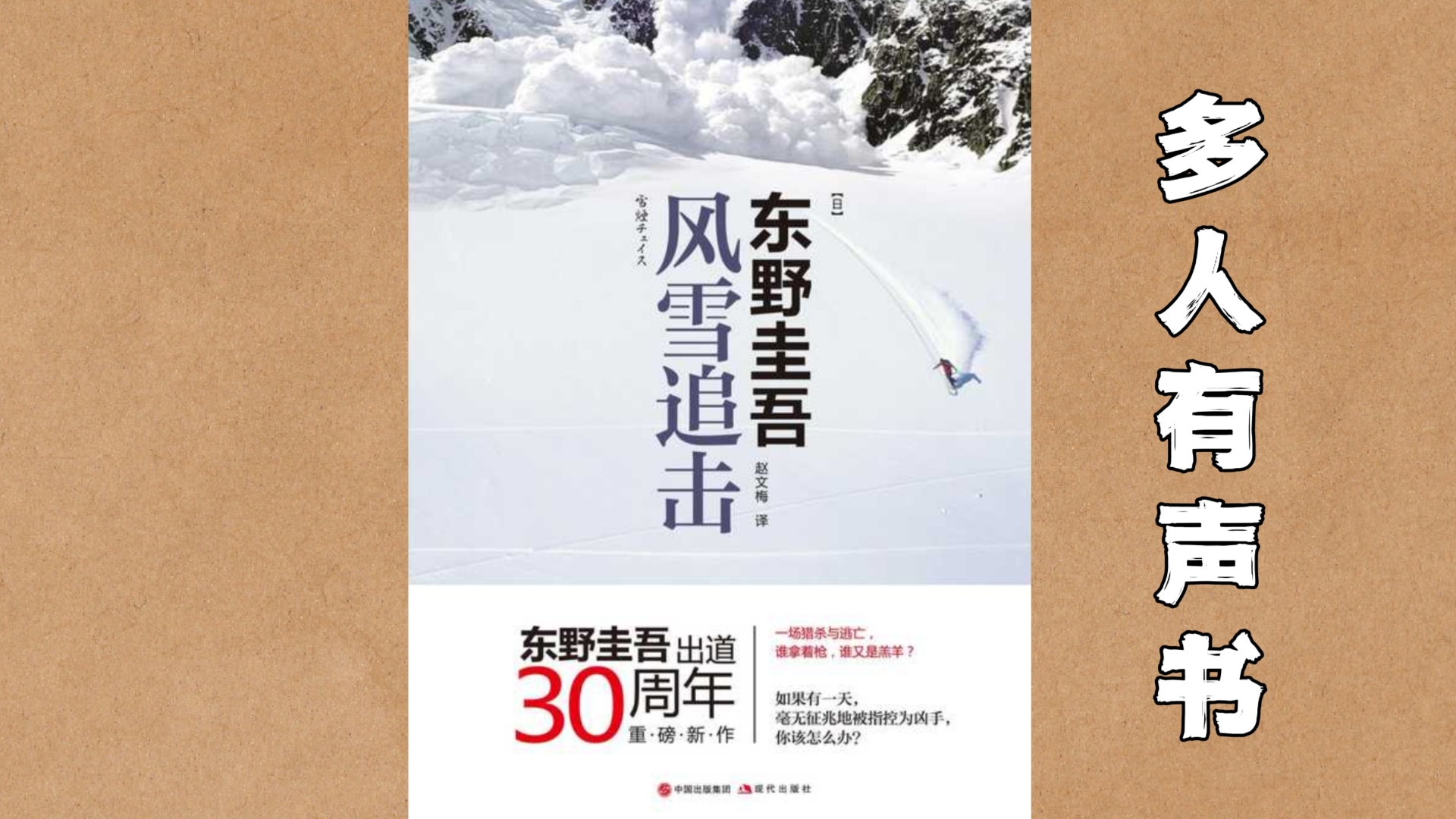 东野圭吾推理小说书《风雪追击》