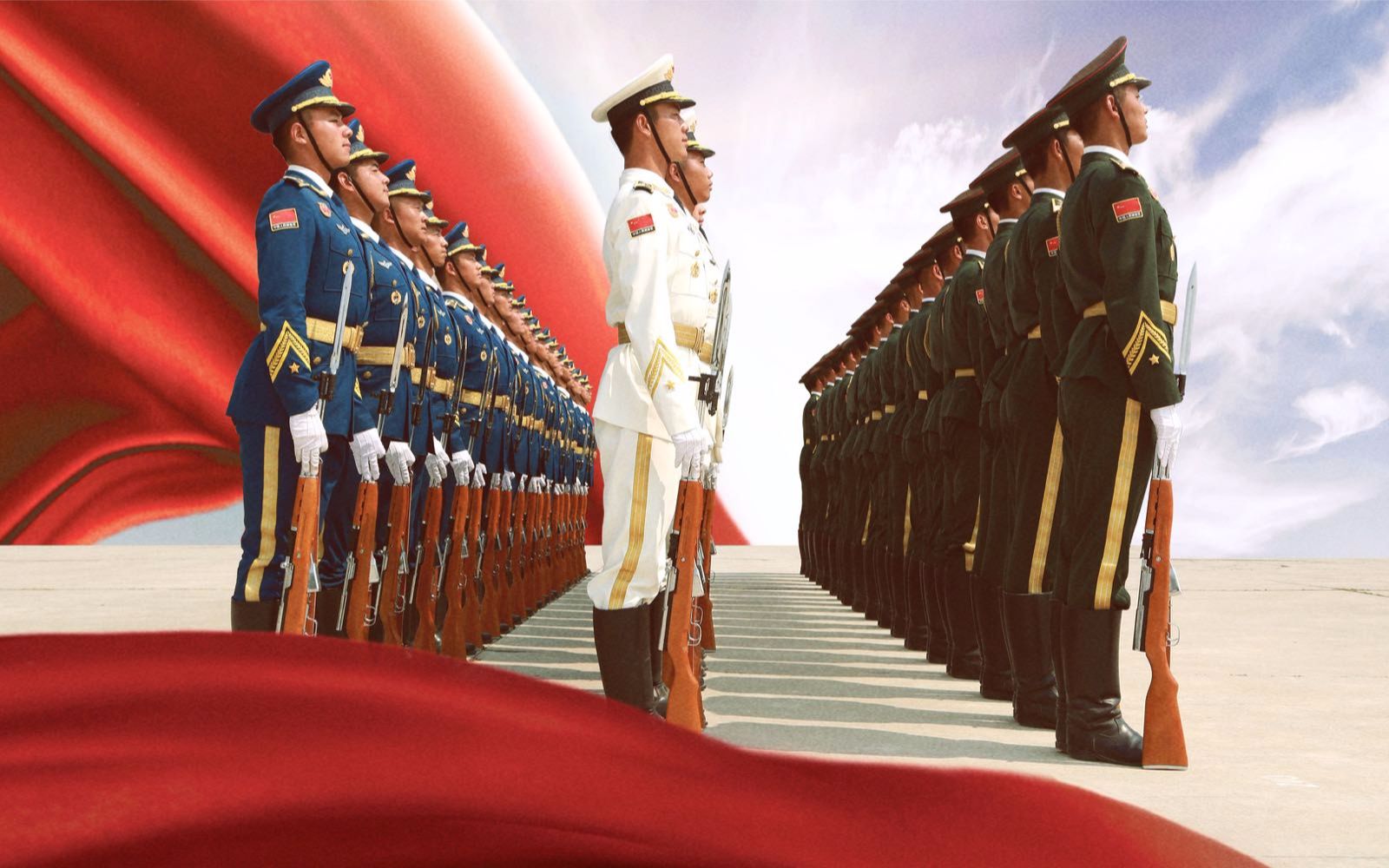 实地揭秘解放军仪仗大队,阅兵最帅天团的背后原来是这样的艰辛!