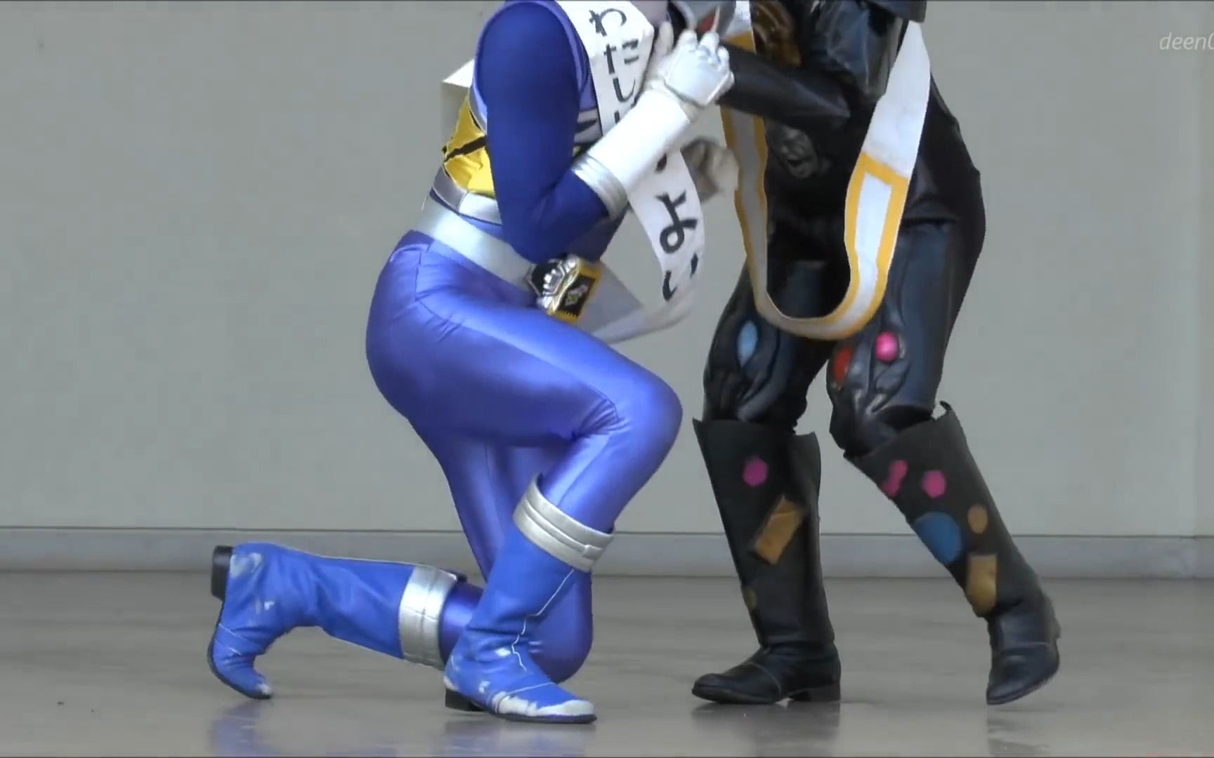 兽电战队强龙者 战队秀 表演 精华战斗片段 9