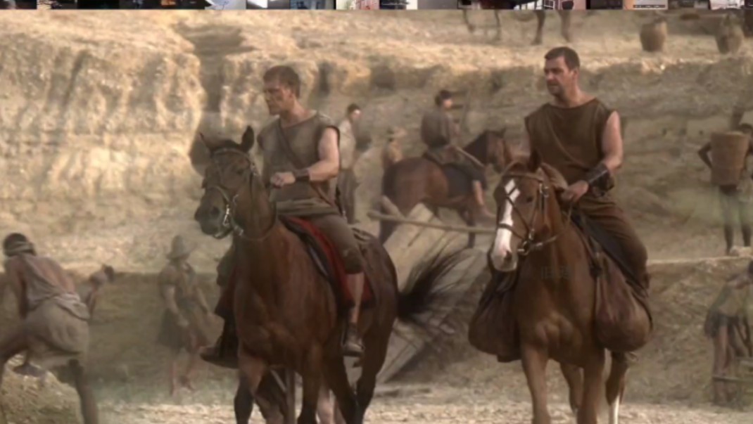 凯撒骑马背枪壁纸图片