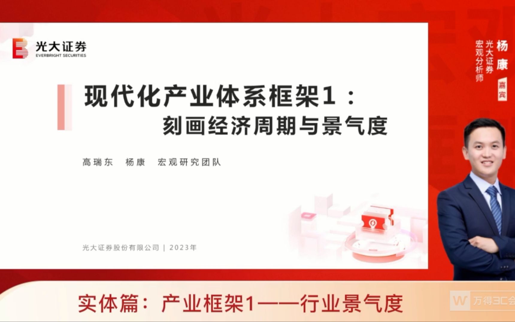 2023.09.18光大宏观研究框架培训  产业框架1:行业景气度哔哩哔哩bilibili