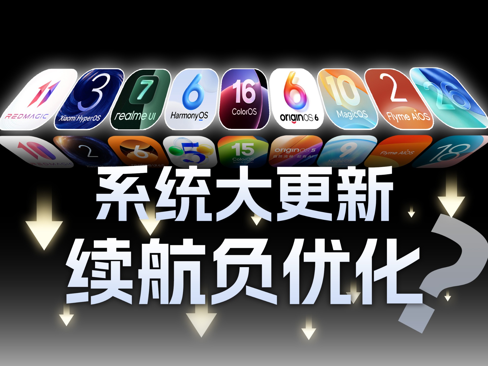 手机系统更新大版本续航负优化是真的吗?手机系统更新大版本千万别升级,续航负优化,厂商故意逼我们换新机,是真的吗?我们自费购买100多台零售机,通过续航实测告…