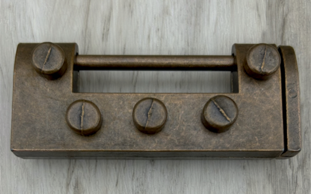 古人的智慧,一把神奇的古董锁