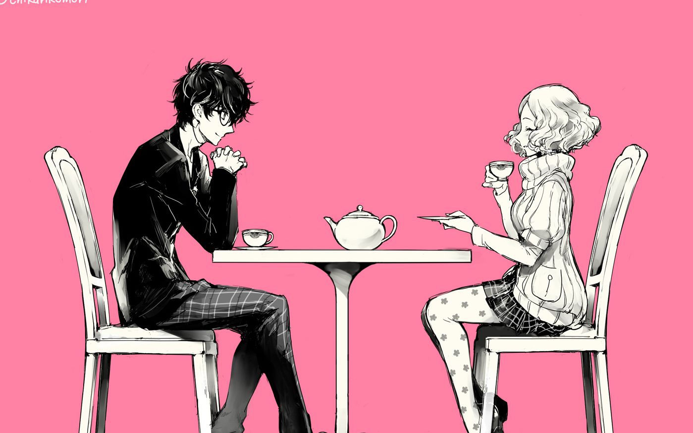 p5r 情人节 奥村春