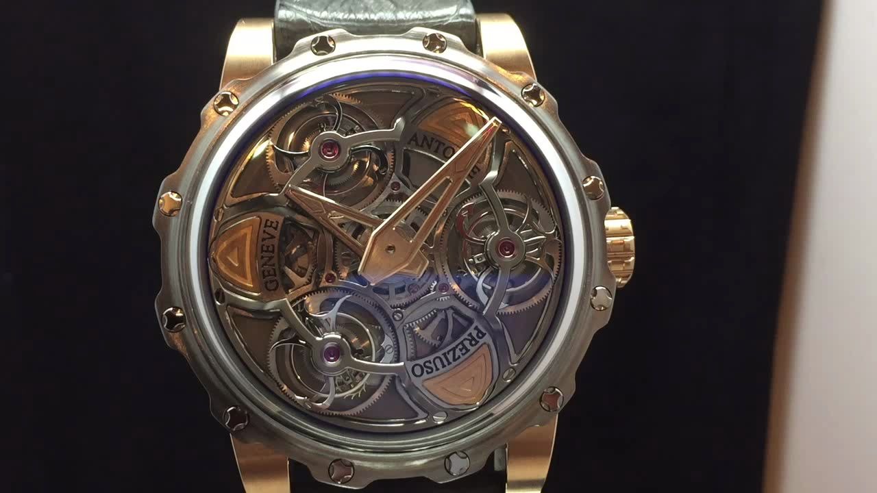 安东尼·裴修素 机械手表 antoine preziuso geneve