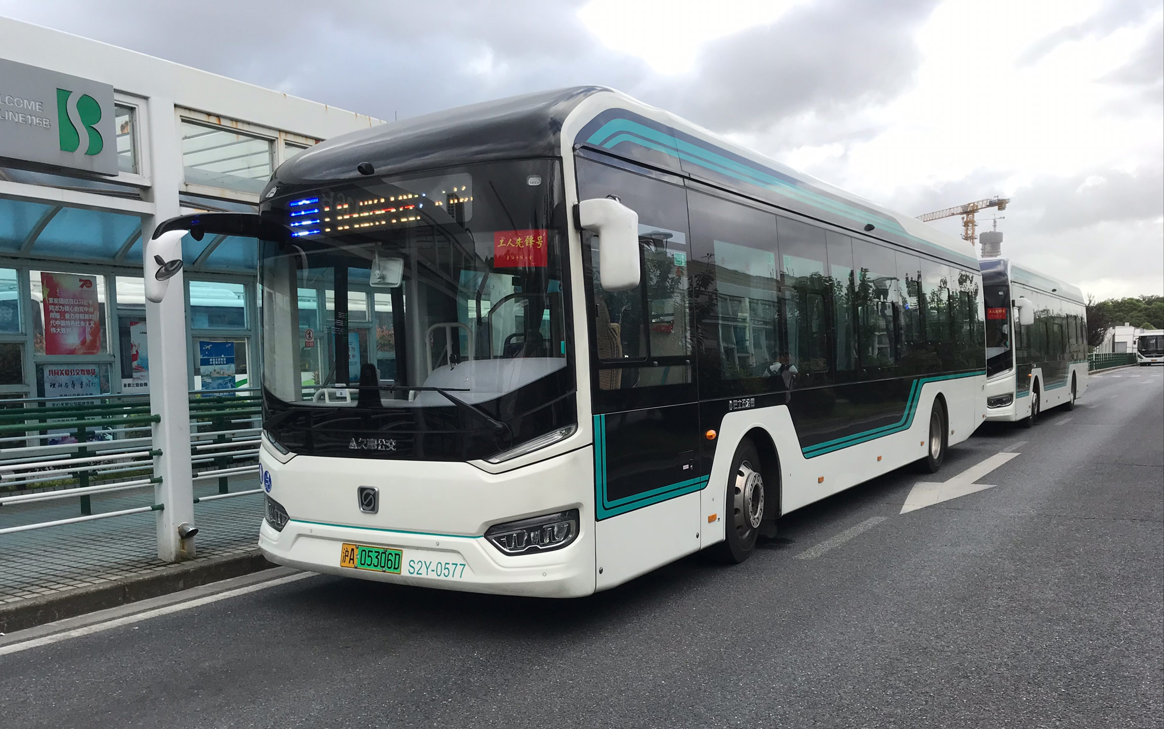 上海公交 116路b线 s2y-0577 车内视角 运行区间