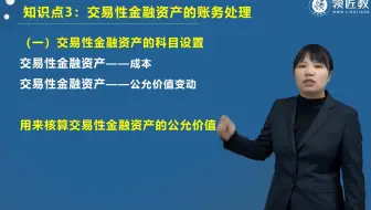 2022初会实务必考：交易性金融资产账务处理（一）