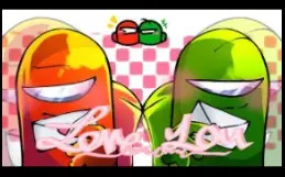 Download Video: 【YouTube搬运/原作者Slimepuddilun】Love You MEME || Vs impostor V4 [among us]