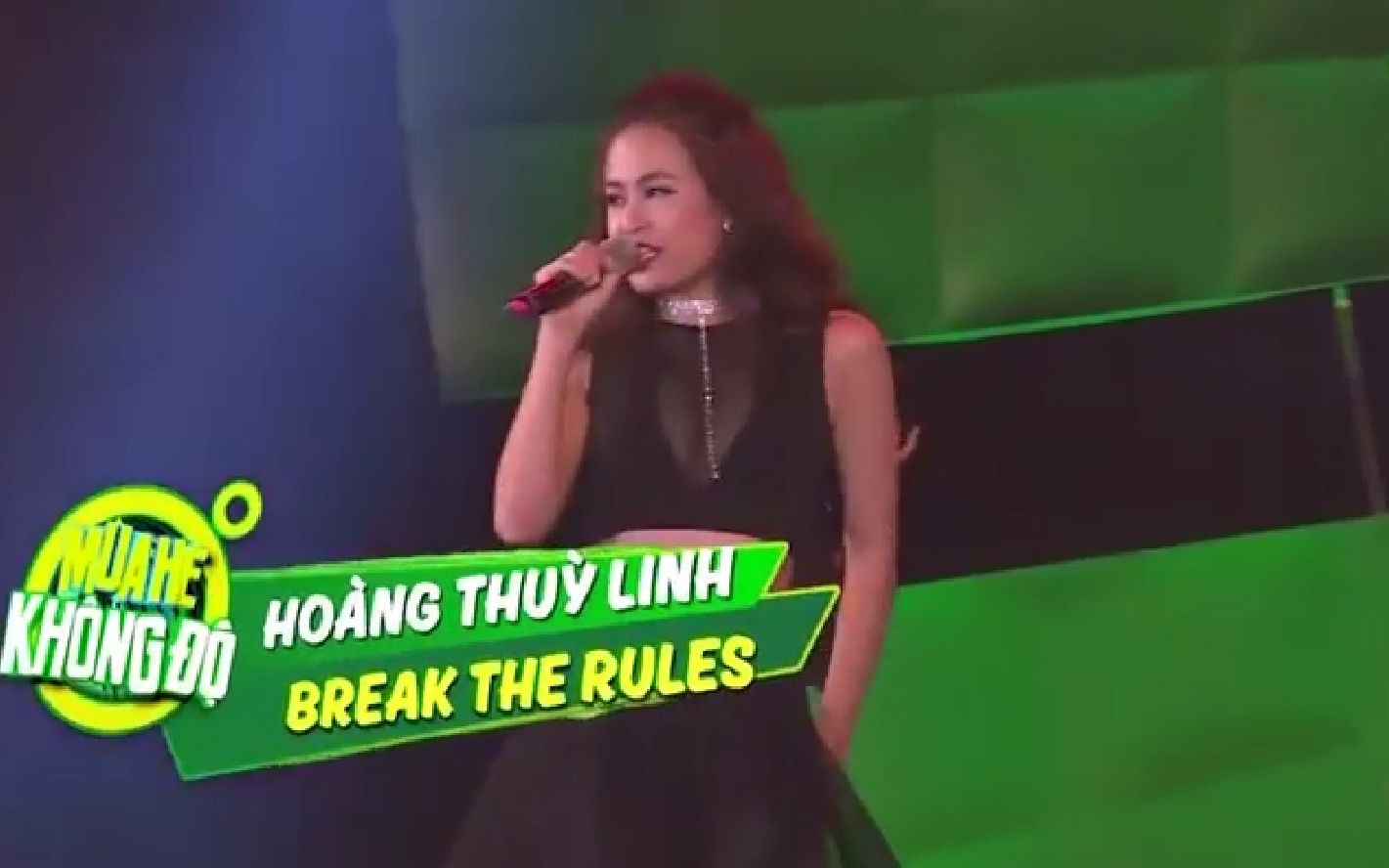 [图]越南音乐官方超清完整版《Breaks The Rules (河内现场舞台版) - Hoàng Thùy Linh，打破规则》黄垂玲，音乐秀场舞曲