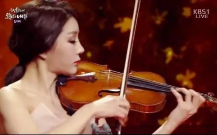 [图]【小提琴】圣桑代表作品《引子与回旋曲》，韩国知名演奏家申娴淑演奏，余音绕梁！