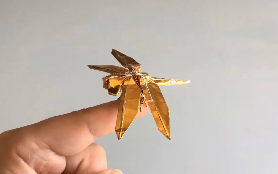 【mushitarous origami】蜻蜓折纸教程 折り紙 トンボ origami
