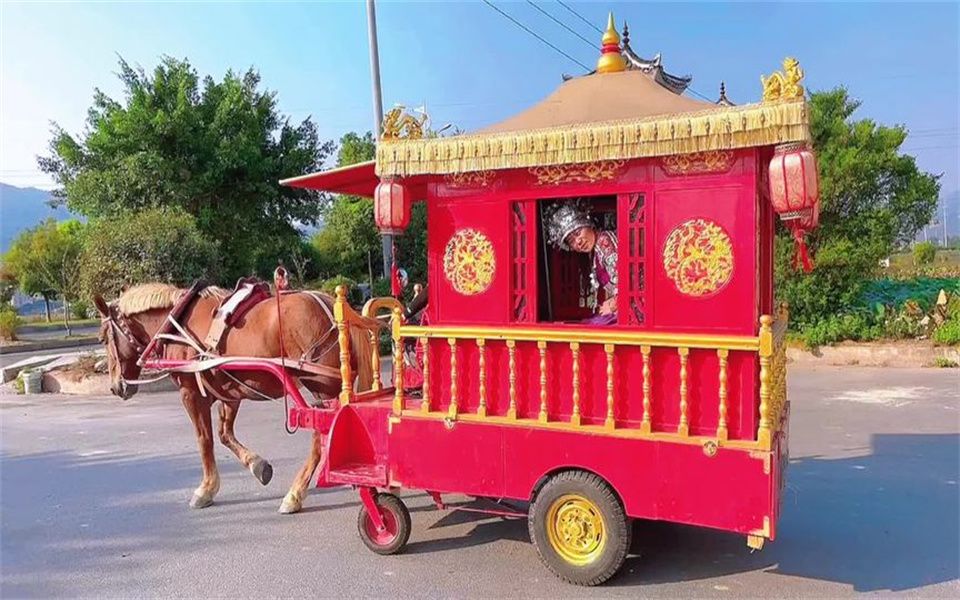 复古马轿游全国,如果你看了我马轿的第二个功能:浪漫轿厢